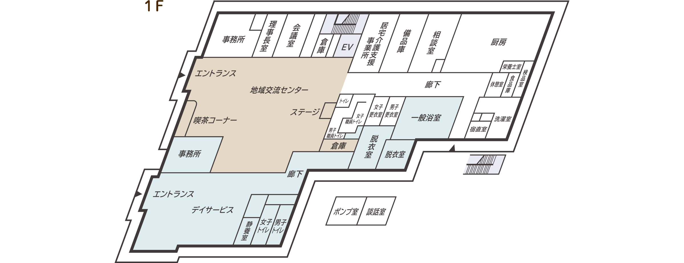 特養棟 1F